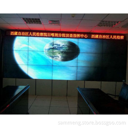 55-inch LCD Display, Moving Background, 1,920 x 1,080P Video Wall Screen, 700cd/m°2 Brightness